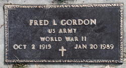  Fred L Gordon
