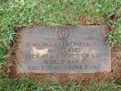  Harry Nicholas Dronenburg