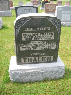 Katherine Schaefer Thaler (1873-1948)