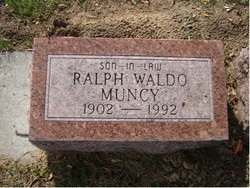  Ralph Waldo Muncy