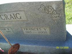  Frances Virginia <I>McCarter</I> Craig