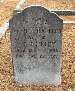  Sarah Delilah O'Kelley