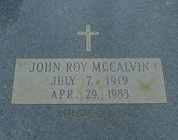  John Roy McCalvin
