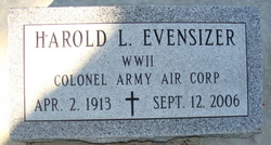 Col Harold Lee Evensizer