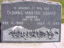  Thomas Marion Adams