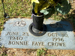  Bonnie Faye <I>Boyette</I> Crowe
