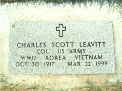 Col Charles Scott Leavitt