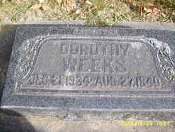  Dorothy Weeks