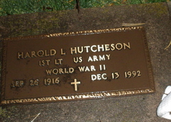 Dr Harold Leo Hutcheson (1916-1992)