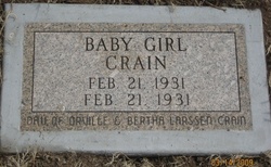  Baby Girl Crain