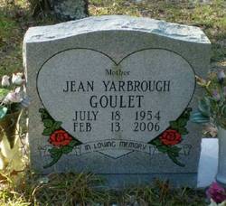  Jean <I>Yarbrough</I> Goulet