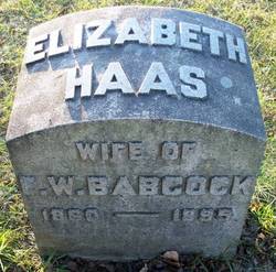  Elizabeth <I>Haas</I> Babcock