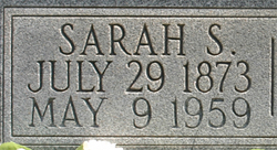  Sarah Soville <I>Albright</I> Freeling