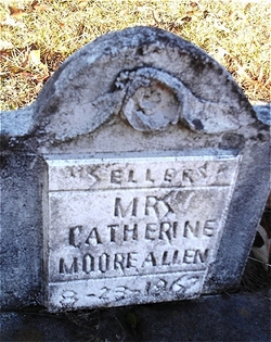 Mrs Catherine <I>Moore</I> Allen