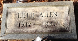  Lillie Allen