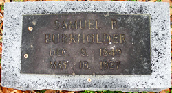  Samuel Pugh Burkholder
