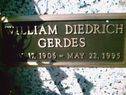 William Diedrich Gerdes