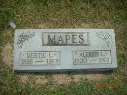  Mertie L. <I>Barnard</I> Mapes
