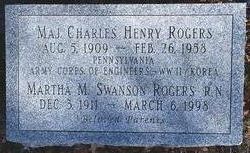 Maj Charles Henry Rogers