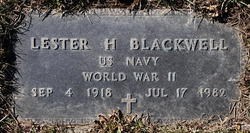 Lester H. Blackwell