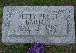  Betty Amanda <I>Myers</I> Barton