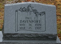 Paul Davenport (1929-1997)