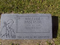  Angeline <I>Dunn</I> Anderson