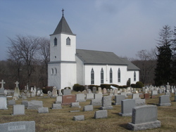 baptist john saint cemetery catholic roman haycock