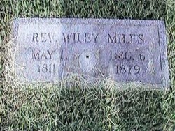 Rev Wiley M Miles