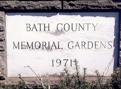 Bath memorial gardens salt lick