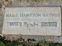 Mary Hazel Odell Haynes (1904-2001)