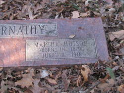  Martha Jane “Mattie” <I>Hutson</I> Abernathy