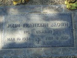  John Franklin Brown