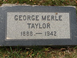 George Merle Taylor (1888-1942) - Mémorial Find a Grave