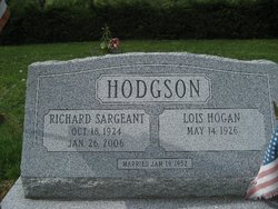  Richard Sargeant Dick Hodgson