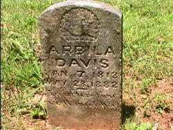  Arabella Marilla “Arbila” <I>Burchfield</I> Davis