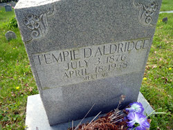  Tempie D Aldridge