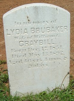 Lydia <I>Brubaker</I> Graybill