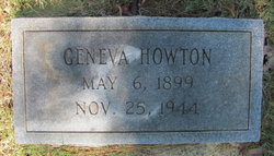  Hattie Geneva <I>Patterson</I> Howton
