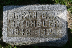  Sarah E <I>Adams</I> Batcheler