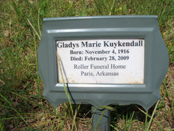 Gladys Marie Sewell Kuykendall (1916-2009)