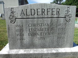  Elizabeth S. <I>Boyer</I> Alderfer
