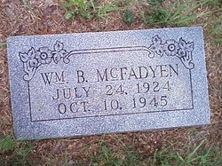 PFC William B McFadyen