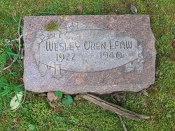  Wesley Oren Efaw