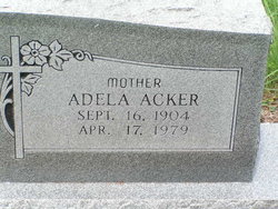  Adela <I>Isensee</I> Acker