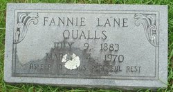  Fannie <I>Lane</I> Qualls