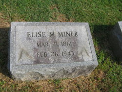  Elise Margaret <I>Fischer</I> Miner