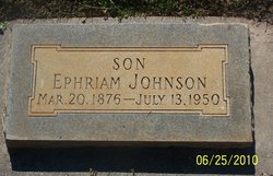  Ephriam Johnson