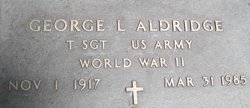  George L Aldridge