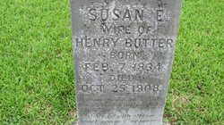  Susan Eliza <I>O'Neal</I> Butter
